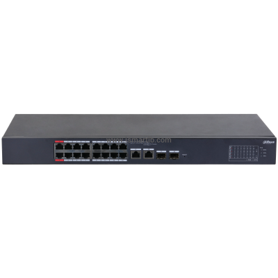DAHUA POE SWITCH 16 PORT 10/100MBPS + 2-PORT GIGABIT DH-CS4218-16ET-240