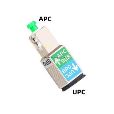 Attenuator SC UPC (Female) to SC APC (male) Fiber Converter
