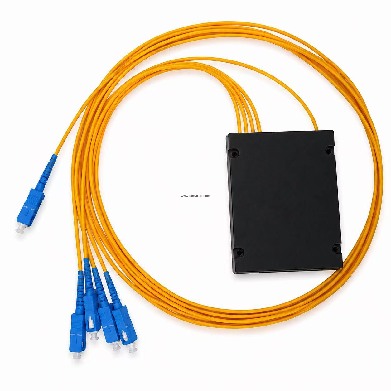 4 Way Fiber ABS Splitter, 3.0MM, SC/UPC 1M