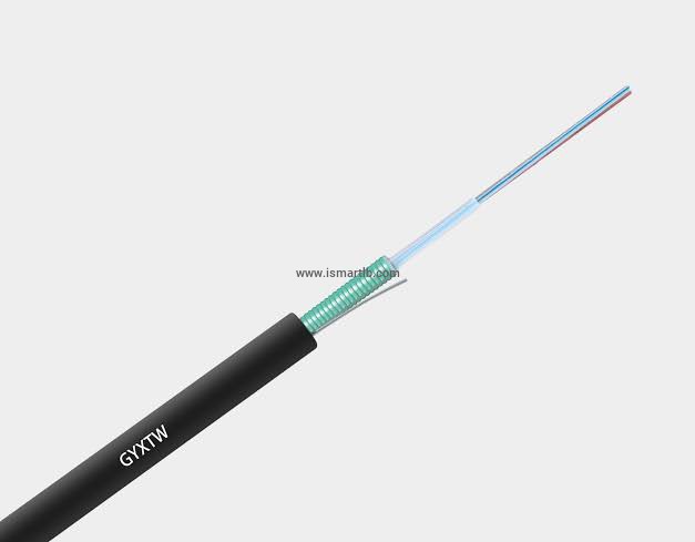 12 core 1000M 6.0 mm GYXTW Fiber cable, Single-mode