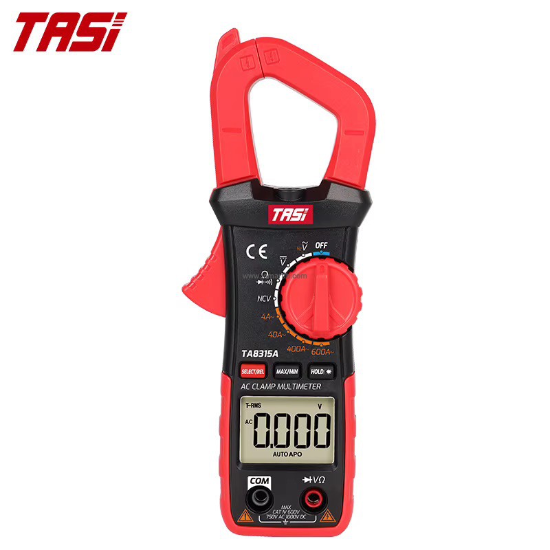 TASI Digital Clamp Meter 600A AC/DC