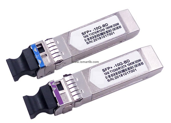 10G LC SFP+ 60km 1270-1330nm BIDI SM DDM