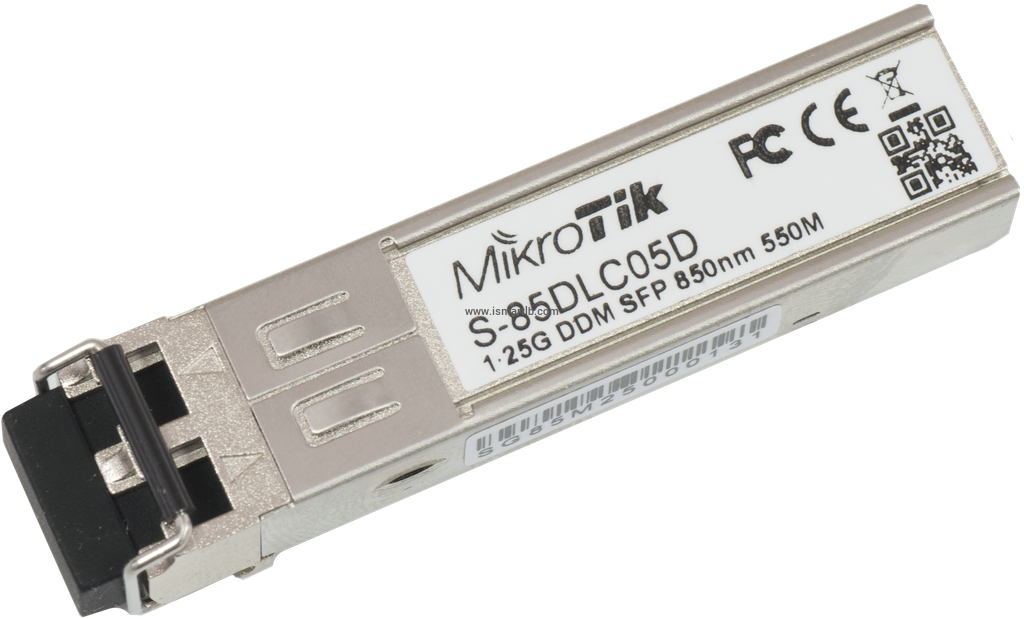 MikroTik SFP (1.25G) module, 550m, Multi Mode S-85DLC05D
