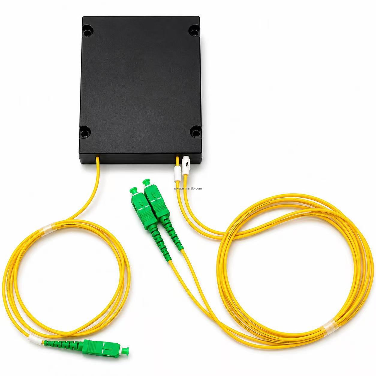 2 Way Fiber ABS Splitter, 3.0MM, SC/APC 1M