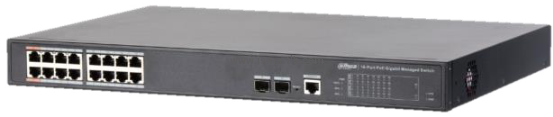 DAHUA POE SWITCH 16 PORT DH-PFS4218-16GT-240